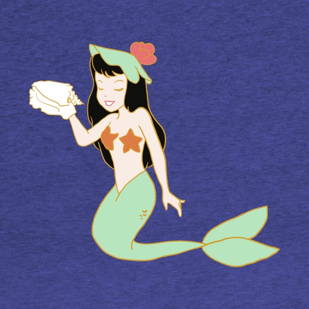 mermaid 3 by littlemoondance